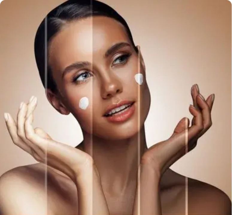 🌞✨ DERMAGLOW 4 EN 1 – FPS 50 Protección + Hidratación + Control de brillo + Efecto base inteligente